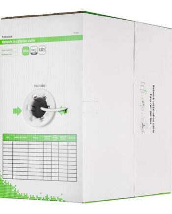 Deltaco Bulkkabel 305   Hvid
