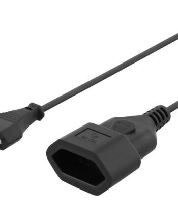 Deltaco Del-109ac Forlængerkabel Til Strøm Europlug Til Iec 60906-