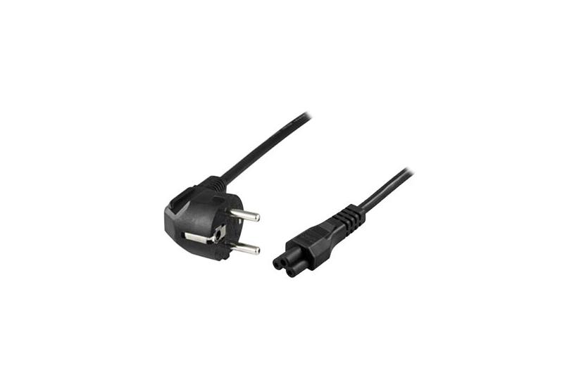 Deltaco Del-109ca-50 Strømkabel Power Cee Til Iec 60320 C5 50 Cm