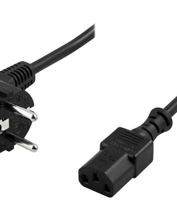 Deltaco Del-109e Strømkabel Power Cee     Til Power Iec 60320 C13