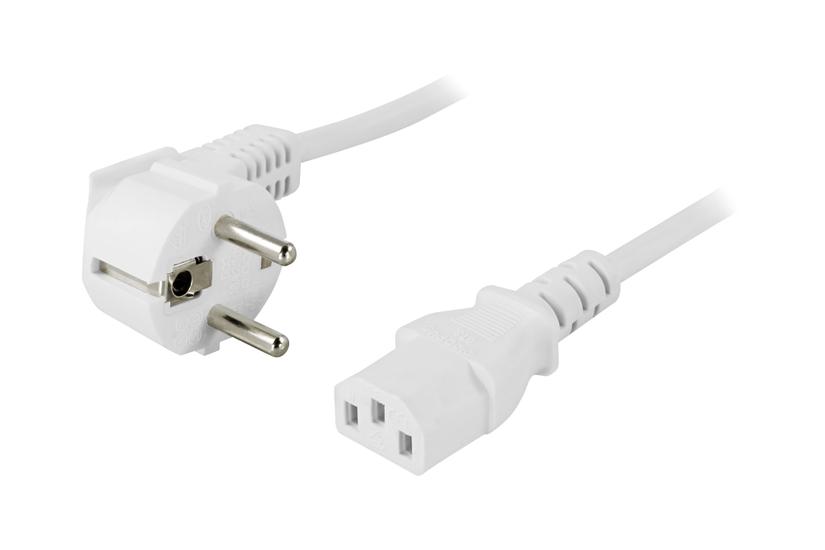 Deltaco Del-109ev Strømkabel Power Cee Til Power Iec 60320 C13