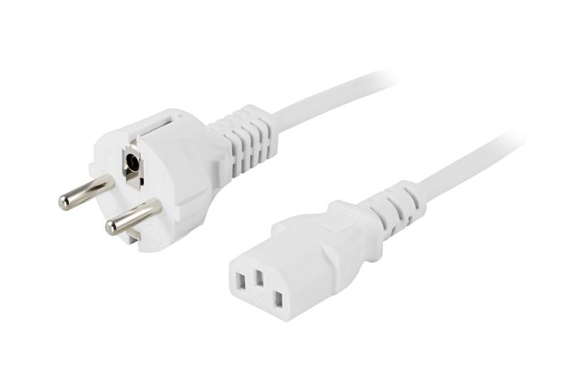 Deltaco Del-110mv Strømkabel Power Cee Til Power Iec 60320 C13