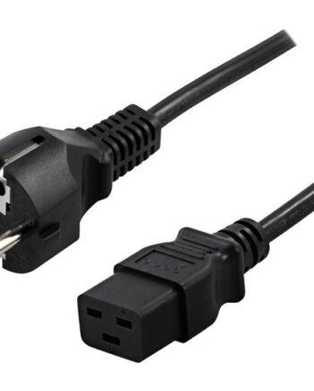 Deltaco Del-109ta Strømkabel Power Cee     Til Iec 60320 C19