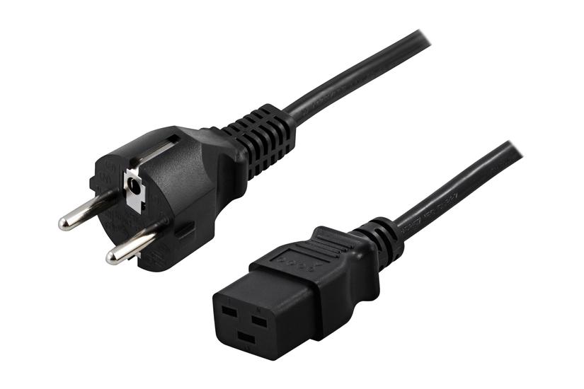 Deltaco Del-109ta Strømkabel Power Cee Til Iec 60320 C19