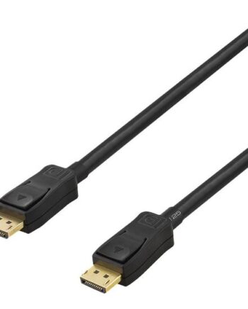 Deltaco Displayport Til Displayport 20   Sort