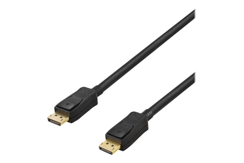 Deltaco Displayport Til Displayport 20 Sort
