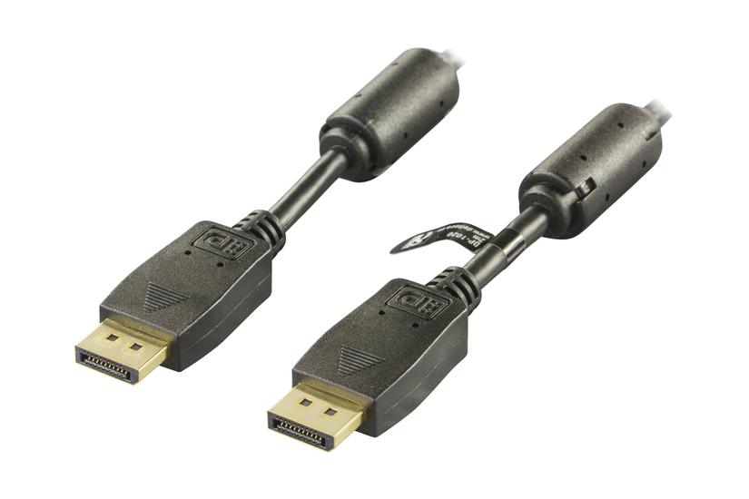 Deltaco Displayport Til Displayport Sort