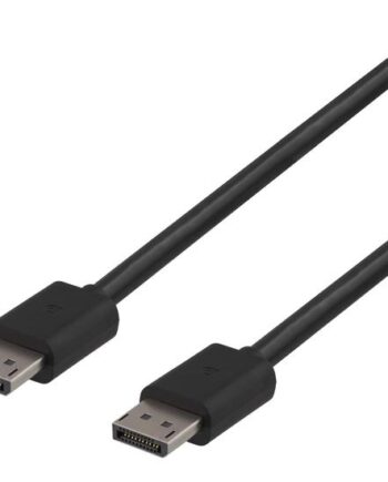 Deltaco Displayport Til Displayport           Sort