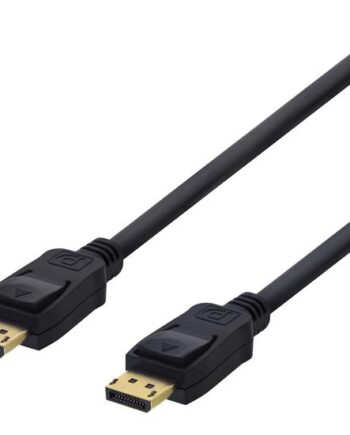Deltaco Displayport Til Displayport           Sort