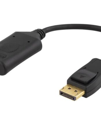 Deltaco Dp-hdmi32 Adapterkabel Displayport   Hdmi 10 Cm