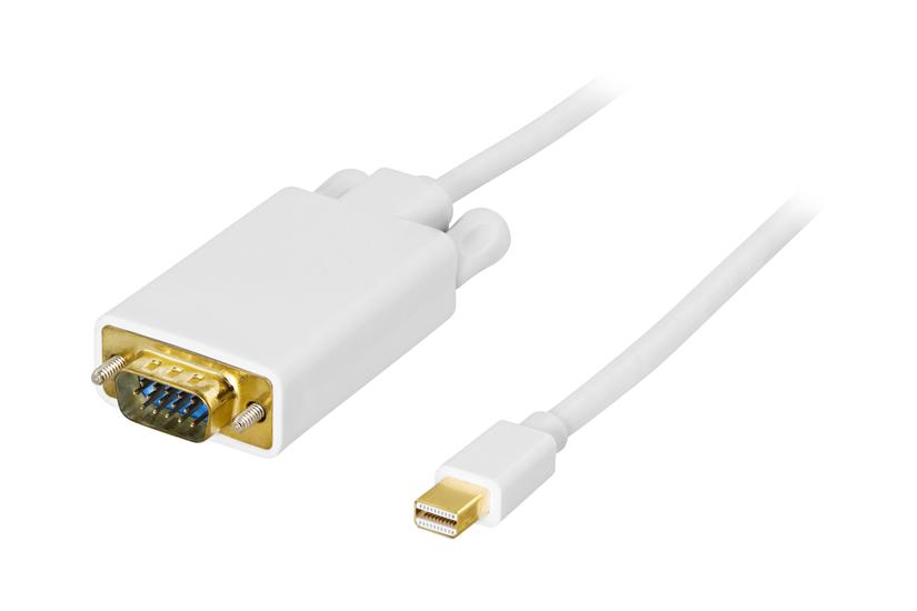Deltaco Dp-vga201 Displayport Kabel