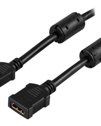 Deltaco Forlængerkabel Hdmi     Sort