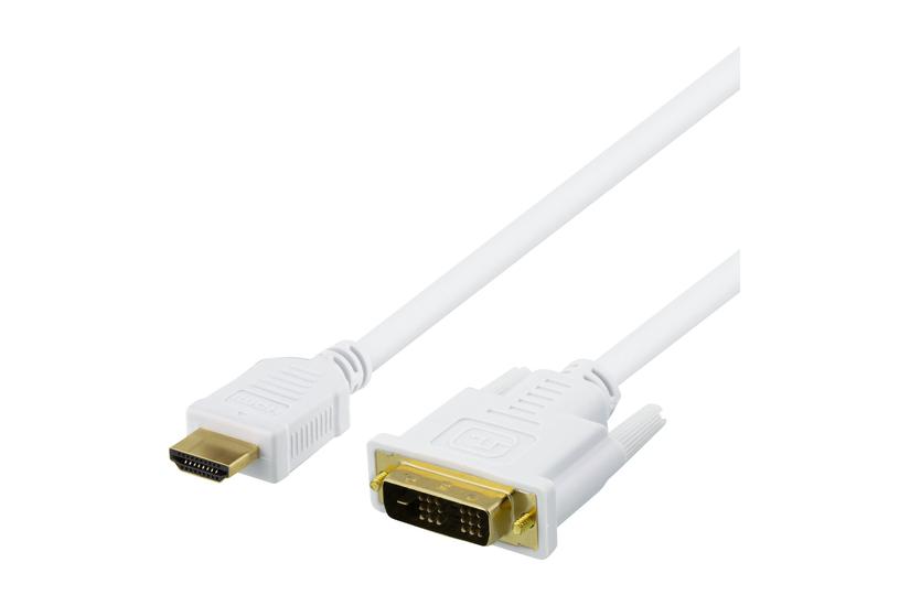 Deltaco Hdmi-116ad Adapterkabel Hdmi Dvi