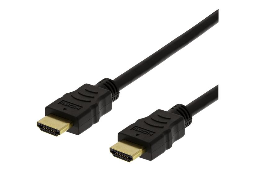 Deltaco Hdmi-1040d-flex Hdmi-kabel Med Ethernet