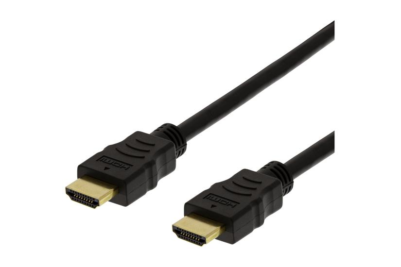 Deltaco Hdmi-1010d-flex Hdmi-kabel Med Ethernet