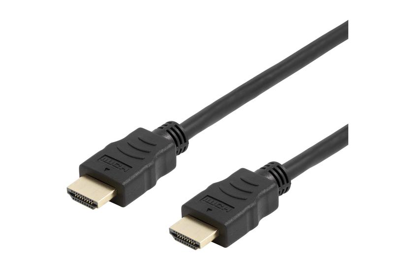Deltaco Hdmi-1030d-flex Hdmi-kabel Med Ethernet