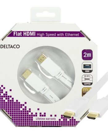 Deltaco Hdmi-1020h-  Hdmi-kabel Med Ethernet