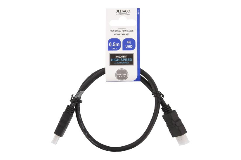 Deltaco Hdmi-kabel 50 Cm