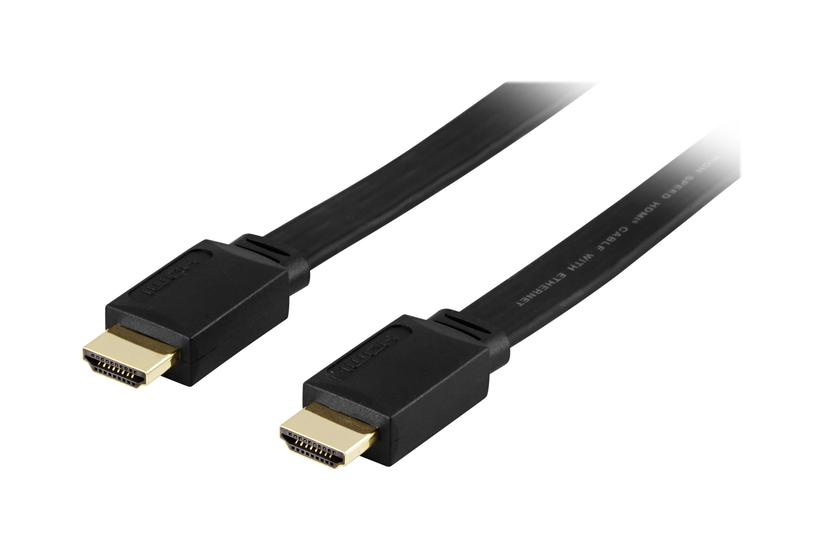 Deltaco Hdmi-kabel Med Ethernet 10