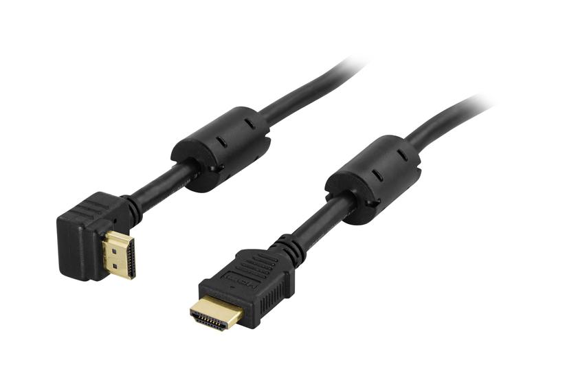 Deltaco Hdmi-kabel Med Ethernet