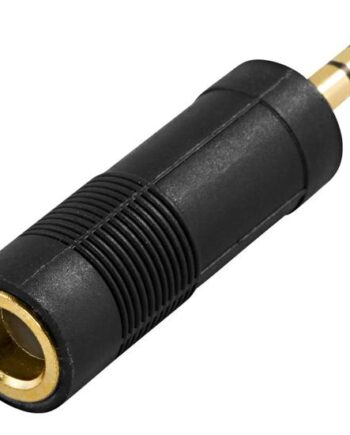 Deltaco Lyd Adapter Mini-telefonstereo     Mm Han