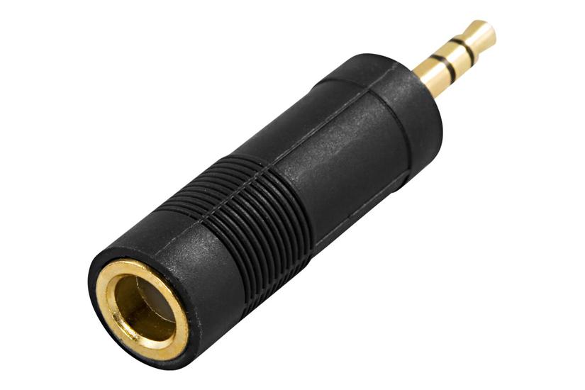 Deltaco Lyd Adapter Mini-telefonstereo Mm Han