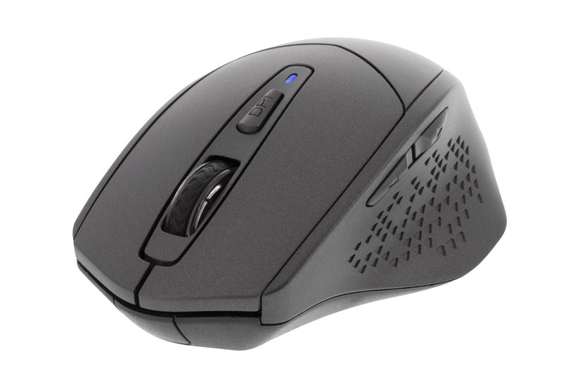 Deltaco Ms-901 Silent Mus Bluetooth Mørkegrå