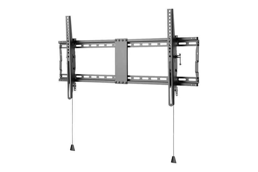 Deltaco Office Arm-0205 Heavy Duty Beslag Foldbar For Lcd-tv Kurvet Lcd-tv Mat Sort
