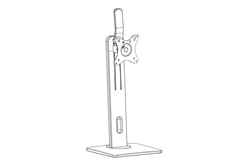 Deltaco Office Arm-0310 Stativ For Lcd Display Sort