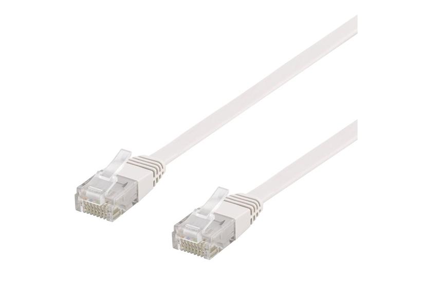 Deltaco Patchkabel 30 Cm Hvid