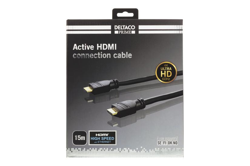 Deltaco Prime Hdmi-3150 Hdmi-kabel Med Ethernet 15