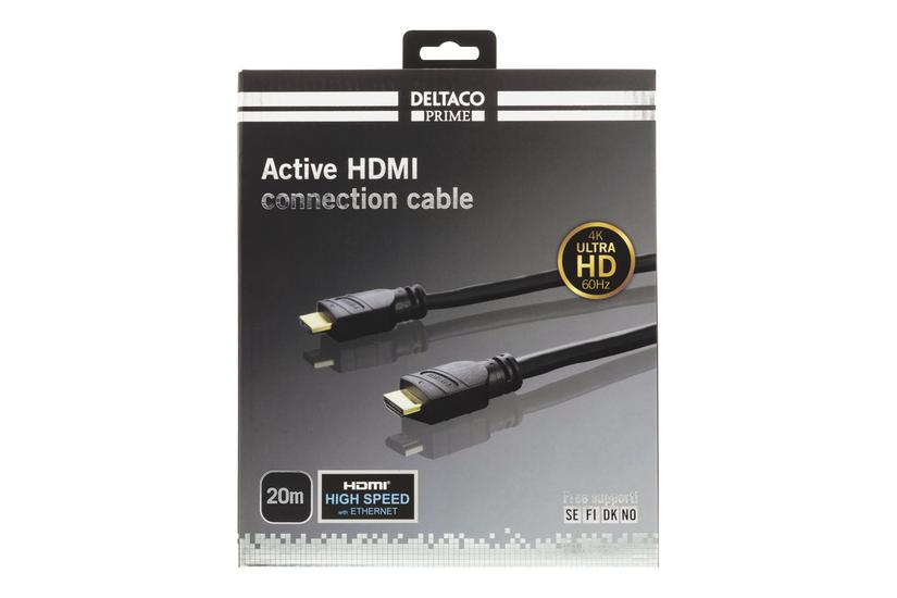 Deltaco Prime Hdmi-3200 Hdmi-kabel Med Ethernet 20