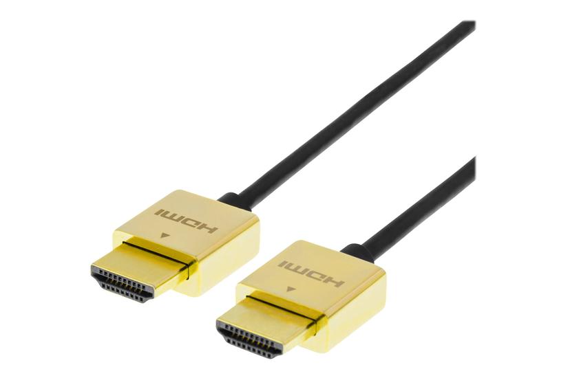 Deltaco Prime Hdmi Til Hdmi Med Ethernet Boks Sort