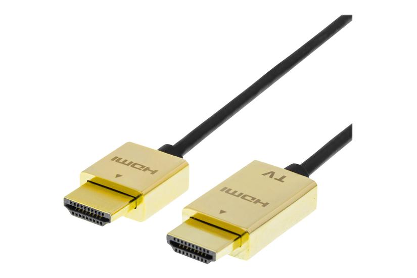 Deltaco Prime Hdmi-1043- Hdmi-kabel Med Ethernet