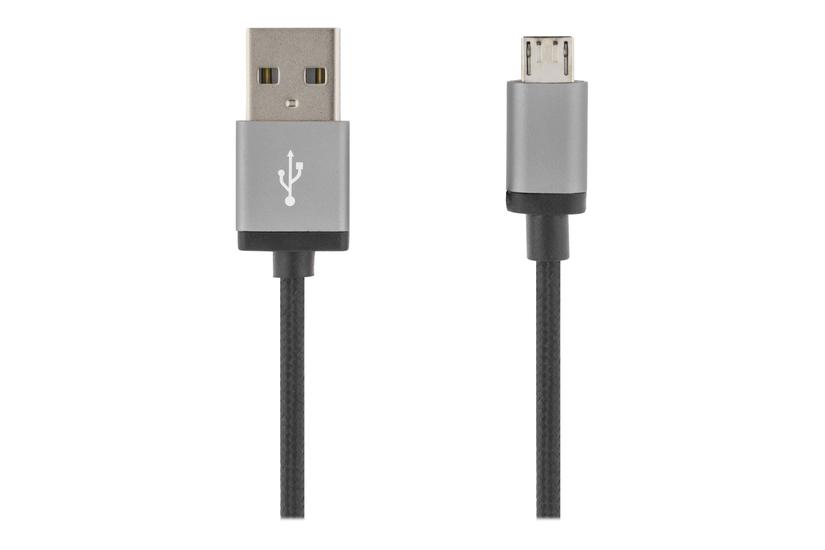 Deltaco Prime Usb Til Micro Usb Type Sort