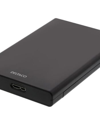 Deltaco      Harddisk Kabinet Usb     Sort