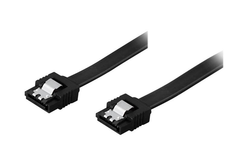 Deltaco Sata Kabel Sort
