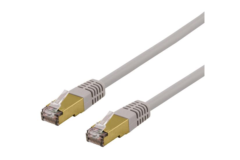 Deltaco Sftp-61ah Patchkabel Grå