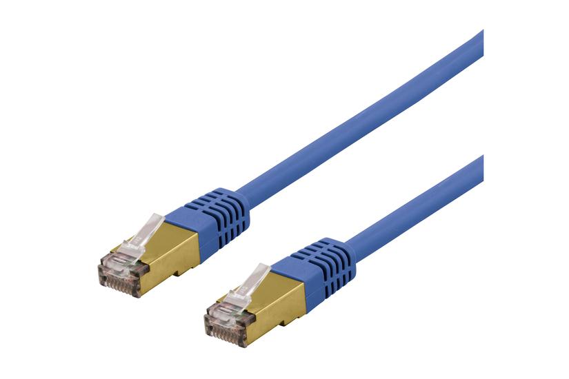 Deltaco Sftp-60bah Patchkabel 50 Cm Blå