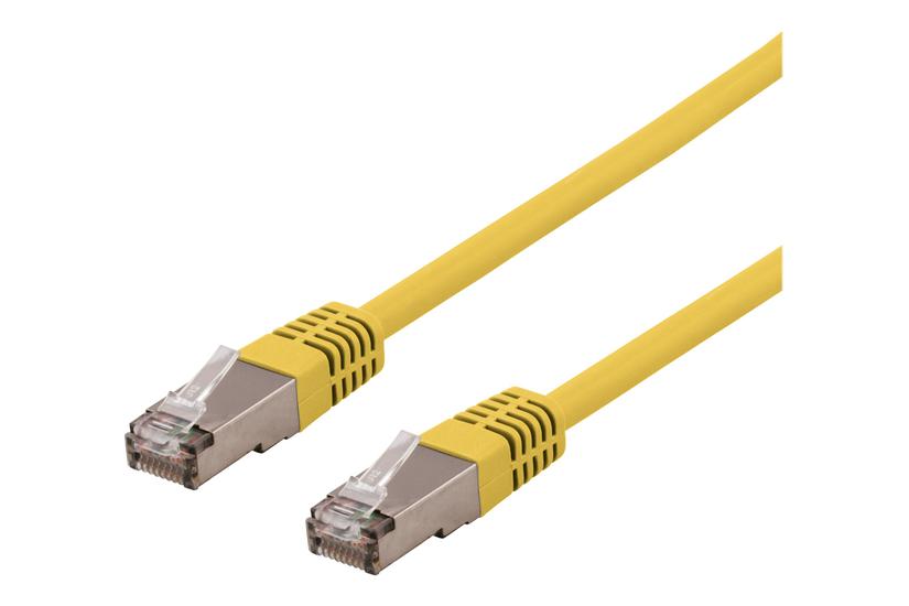 Deltaco Sftp-60glh Patchkabel 50 Cm Gul