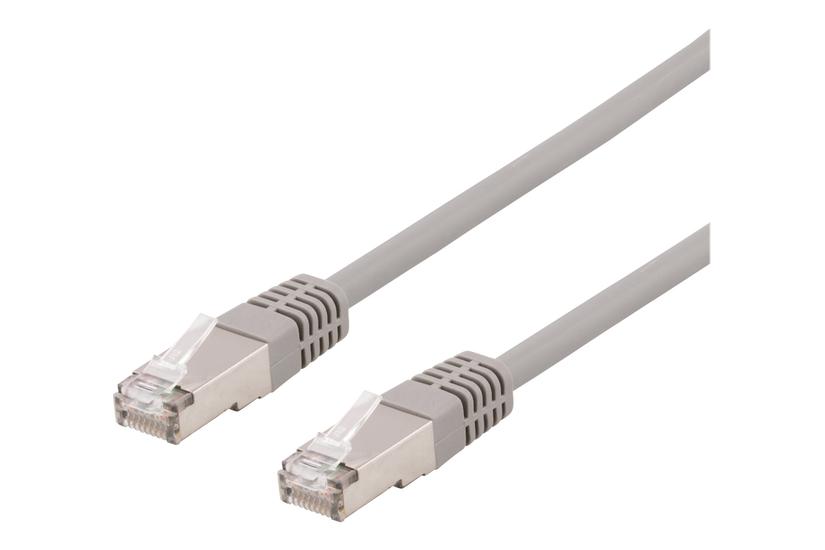 Deltaco Sftp-611h Patchkabel Grå