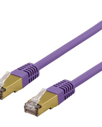 Deltaco Sftp-611pah Patchkabel       Lilla