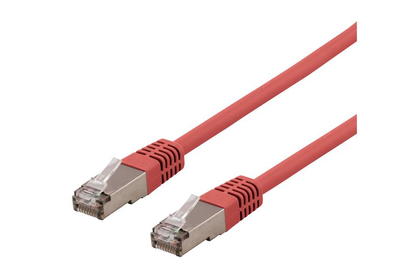 Deltaco Sftp-60rh Patchkabel 50 Cm Rød