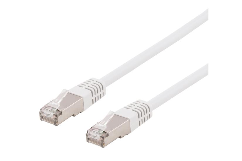 Deltaco Sftp-603vh Patchkabel 30 Cm Hvid