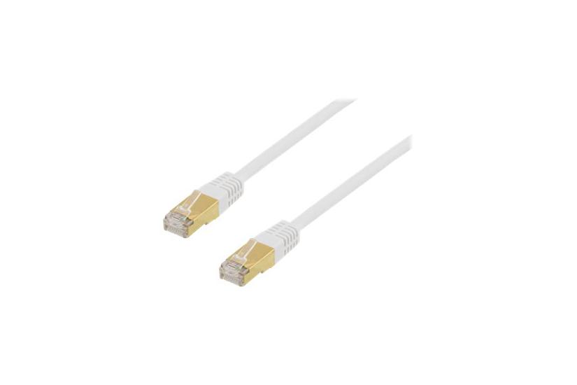 Deltaco Stp-73 Patchkabel Hvid