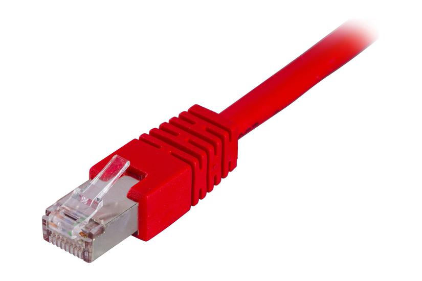 Deltaco Stp-611r Patchkabel Rød
