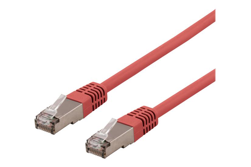 Deltaco Stp-60rau Patchkabel 50 Cm Rød