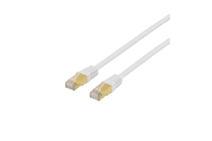 Deltaco Stp-70v Patchkabel 50 Cm Hvid