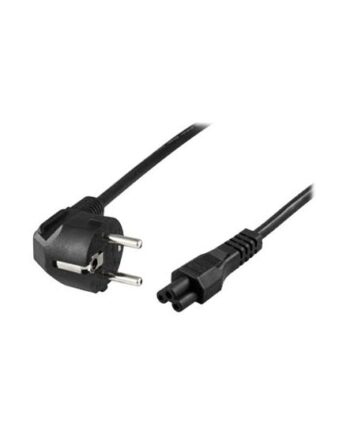 Deltaco Strømkabel Cee     Til Iec 60320 C5     Sort