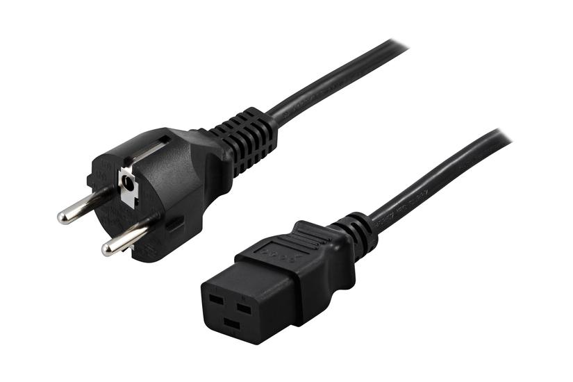 Deltaco Strømkabel Power Cee Til Iec 60320 C19